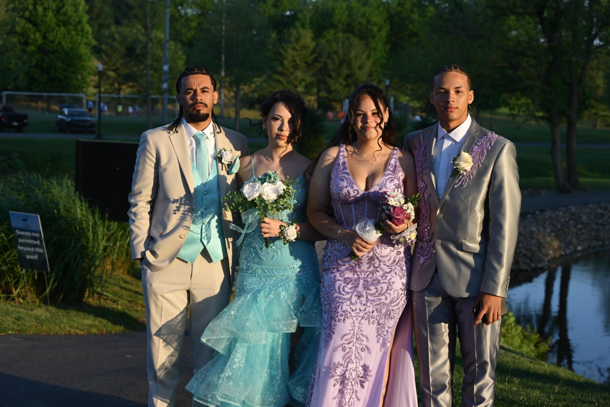 Executive Education Academy Charter School held its 2026 prom Friday, May 29, at The Club at Twin Lakes in North Whitehall Township. Students and their guests arrive to the big night. (Monica Cabrera/The Morning Call)
