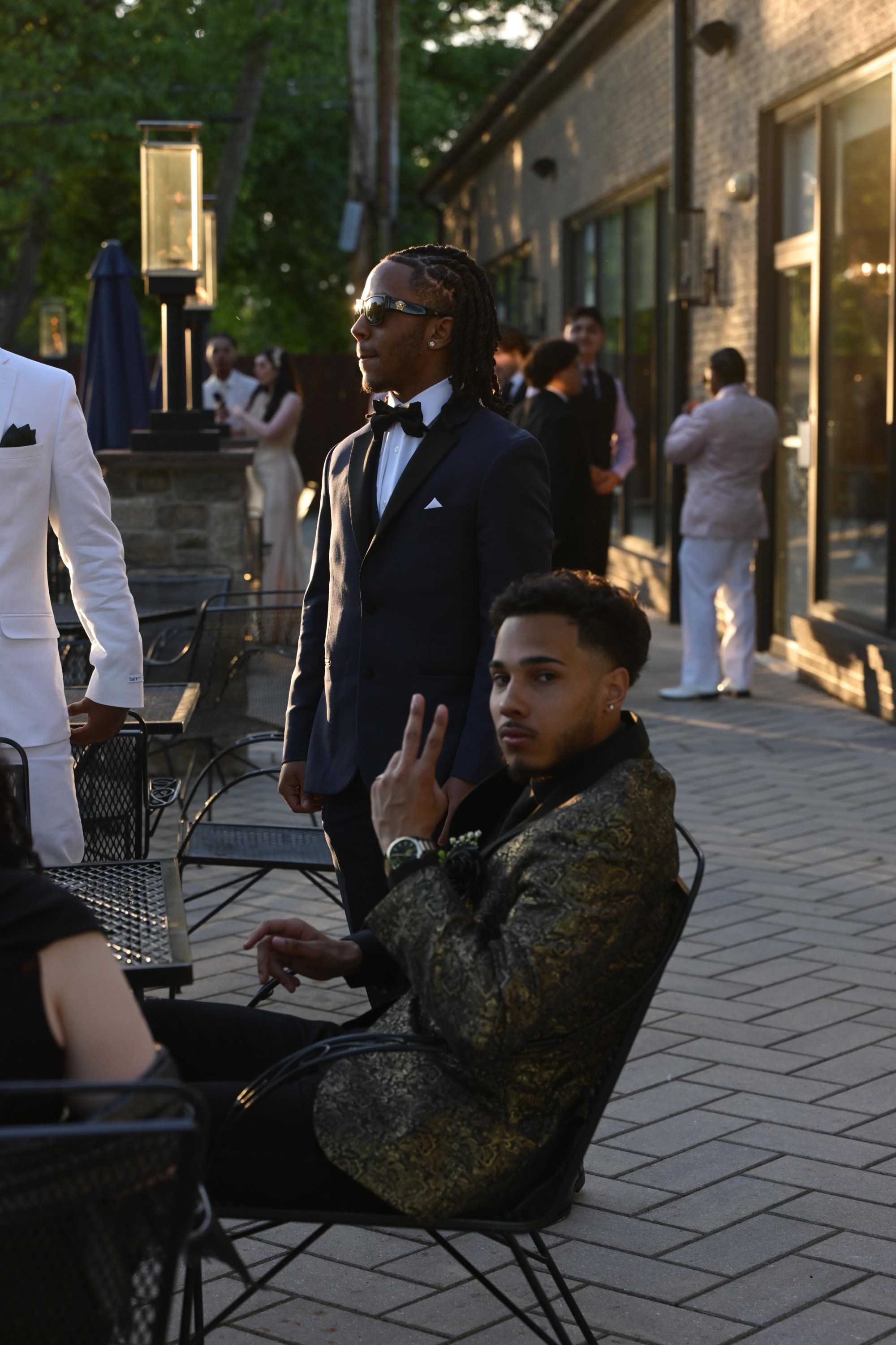 Executive Education Academy Charter School held its 2026 prom Friday, May 29, at The Club at Twin Lakes in North Whitehall Township. Students and their guests arrive to the big night. (Monica Cabrera/The Morning Call)