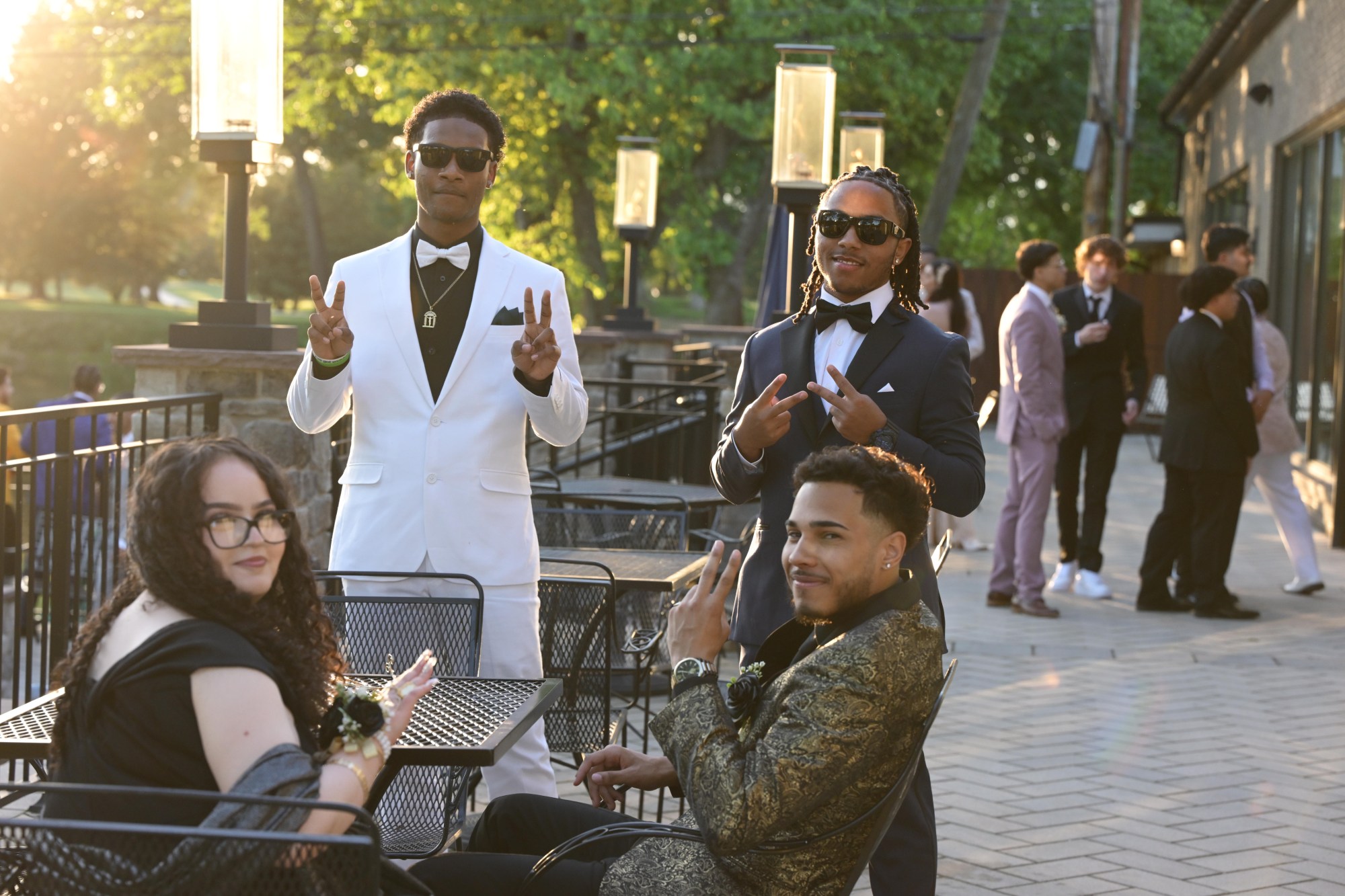 Executive Education Academy Charter School held its 2026 prom Friday, May 29, at The Club at Twin Lakes in North Whitehall Township. Students and their guests arrive to the big night. (Monica Cabrera/The Morning Call)