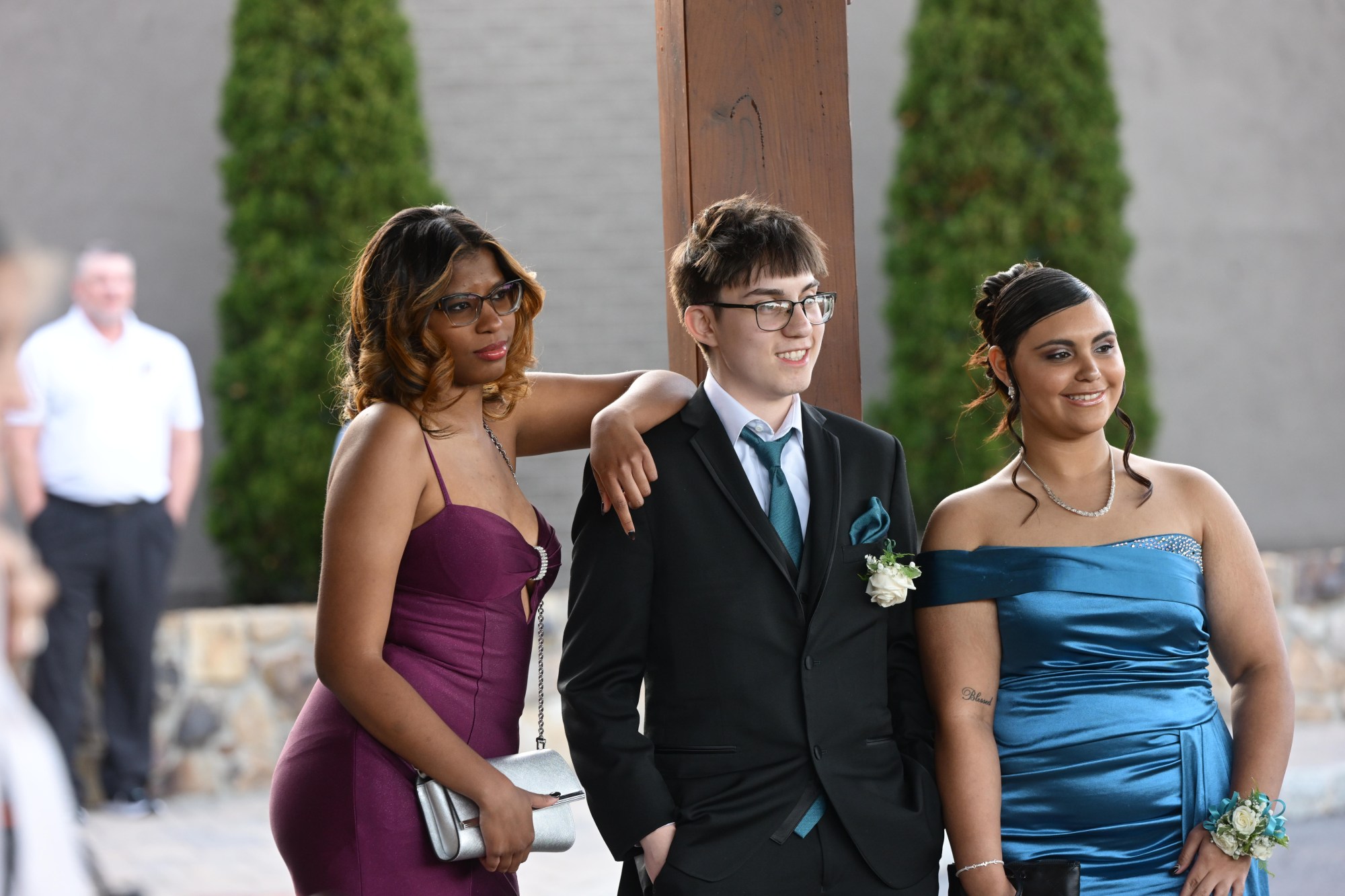 Executive Education Academy Charter School held its 2026 prom Friday, May 29, at The Club at Twin Lakes in North Whitehall Township. Students and their guests arrive to the big night. (Monica Cabrera/The Morning Call)
