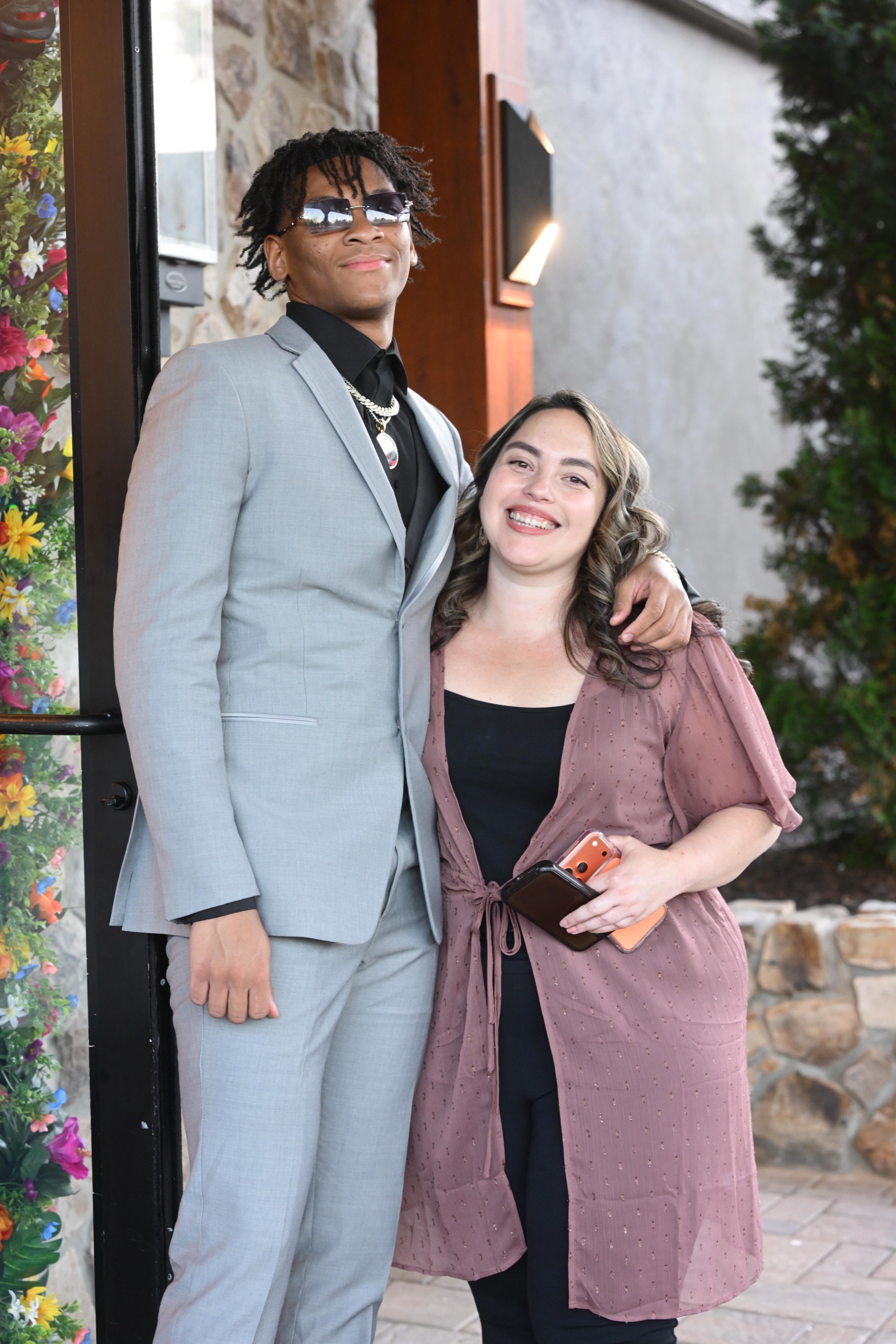Executive Education Academy Charter School held its 2026 prom Friday, May 29, at The Club at Twin Lakes in North Whitehall Township. Students and their guests arrive to the big night. (Monica Cabrera/The Morning Call)