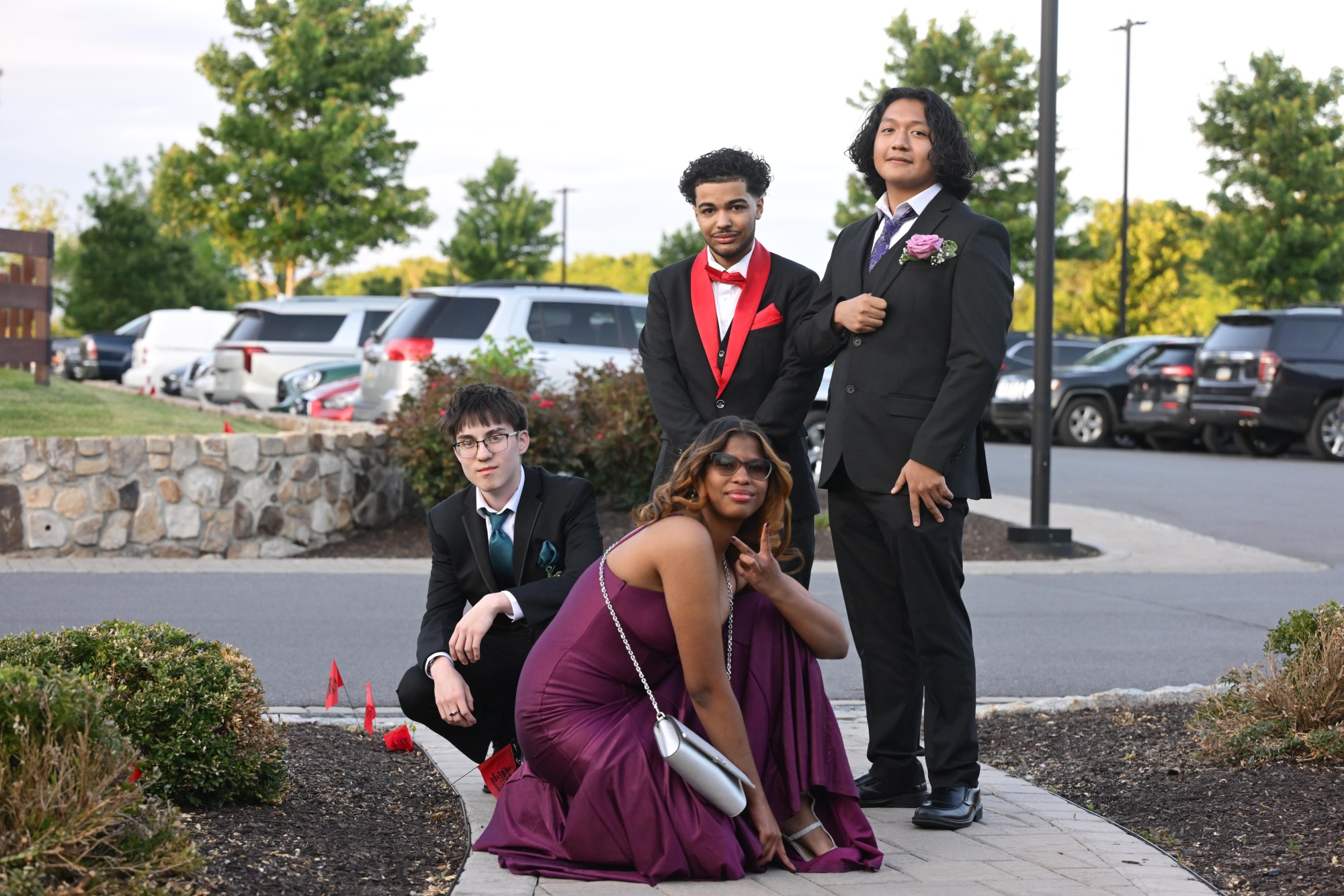 Executive Education Academy Charter School held its 2026 prom Friday, May 29, at The Club at Twin Lakes in North Whitehall Township. Students and their guests arrive to the big night. (Monica Cabrera/The Morning Call)