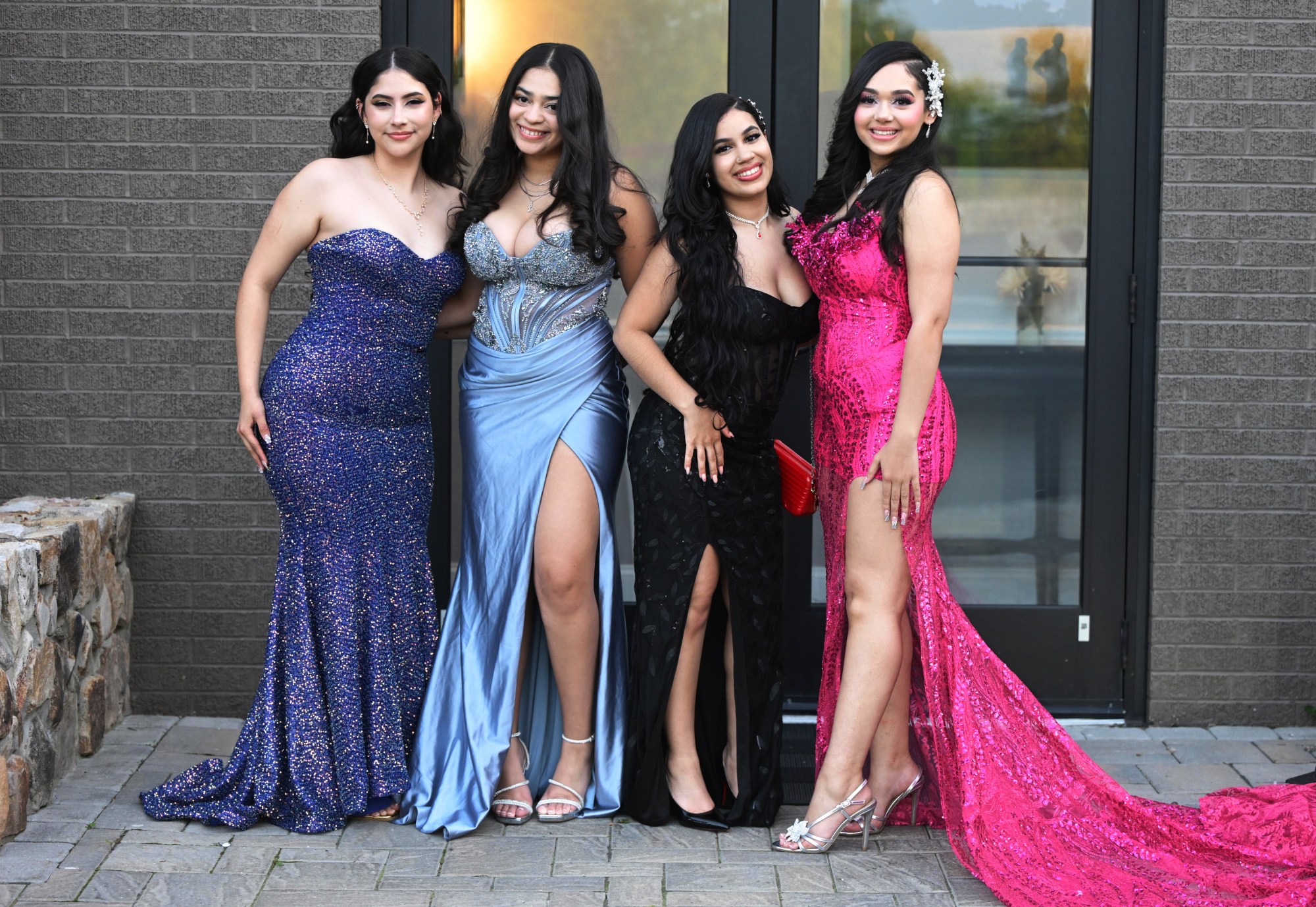 Executive Education Academy Charter School held its 2026 prom Friday, May 29, at The Club at Twin Lakes in North Whitehall Township. Students and their guests arrive to the big night. (Monica Cabrera/The Morning Call)