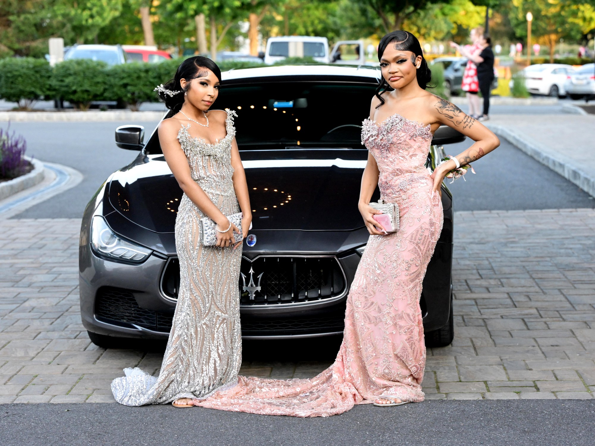 Executive Education Academy Charter School held its 2026 prom Friday, May 29, at The Club at Twin Lakes in North Whitehall Township. Students and their guests arrive to the big night. (Monica Cabrera/The Morning Call)