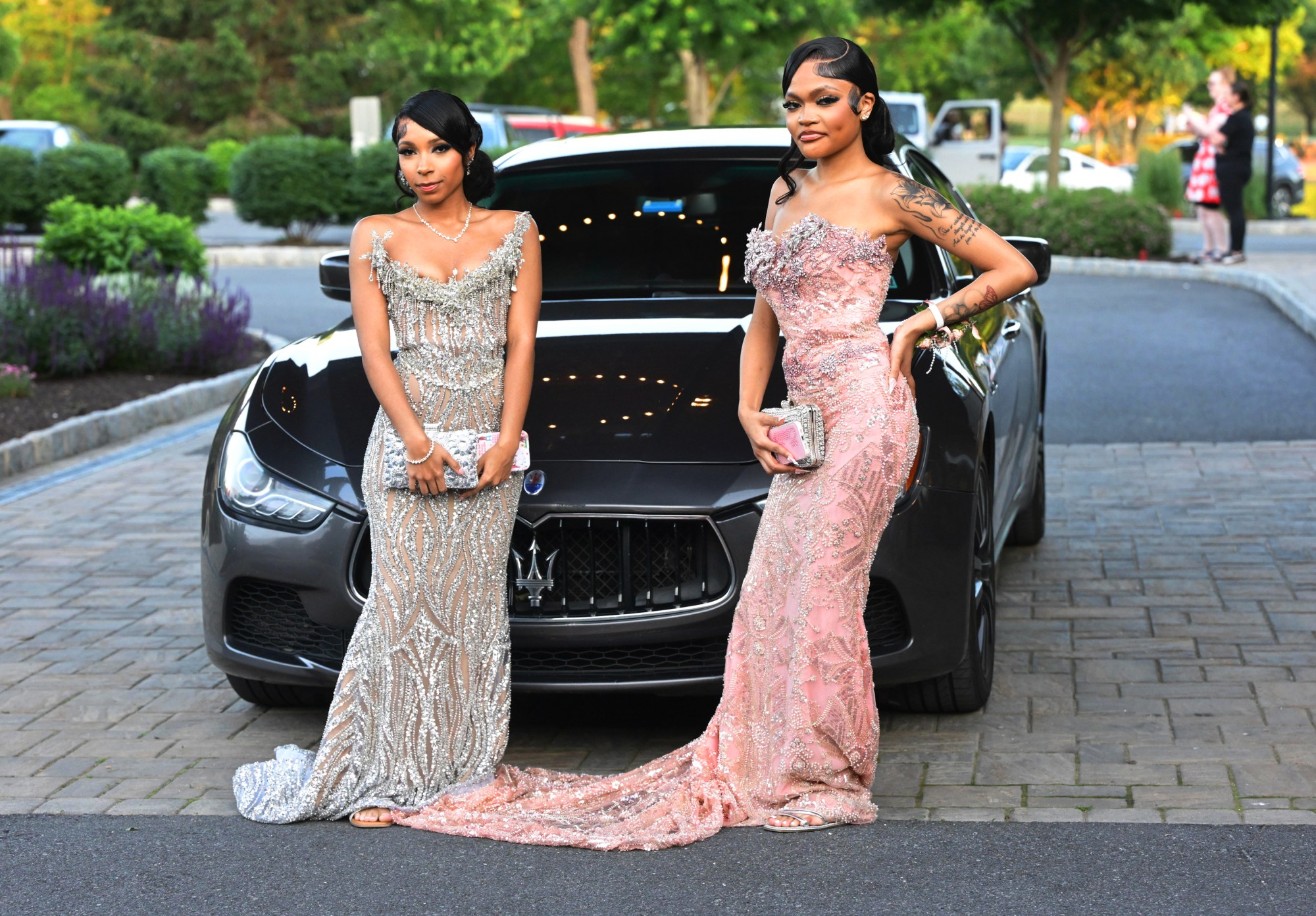 Executive Education Academy Charter School held its 2026 prom Friday, May 29, at The Club at Twin Lakes in North Whitehall Township. Students and their guests arrive to the big night. (Monica Cabrera/The Morning Call)