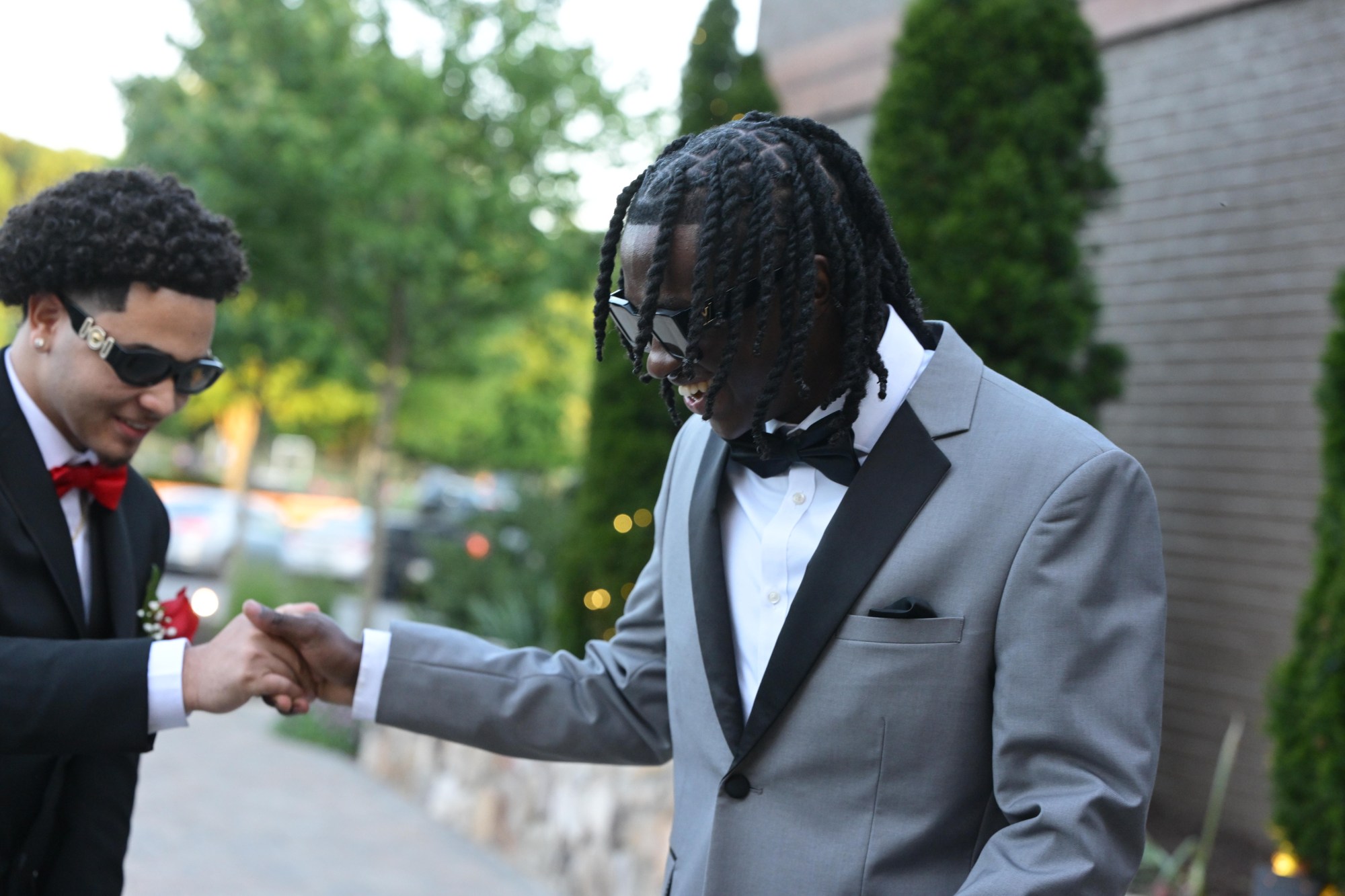 Executive Education Academy Charter School held its 2026 prom Friday, May 29, at The Club at Twin Lakes in North Whitehall Township. Students and their guests arrive to the big night. (Monica Cabrera/The Morning Call)