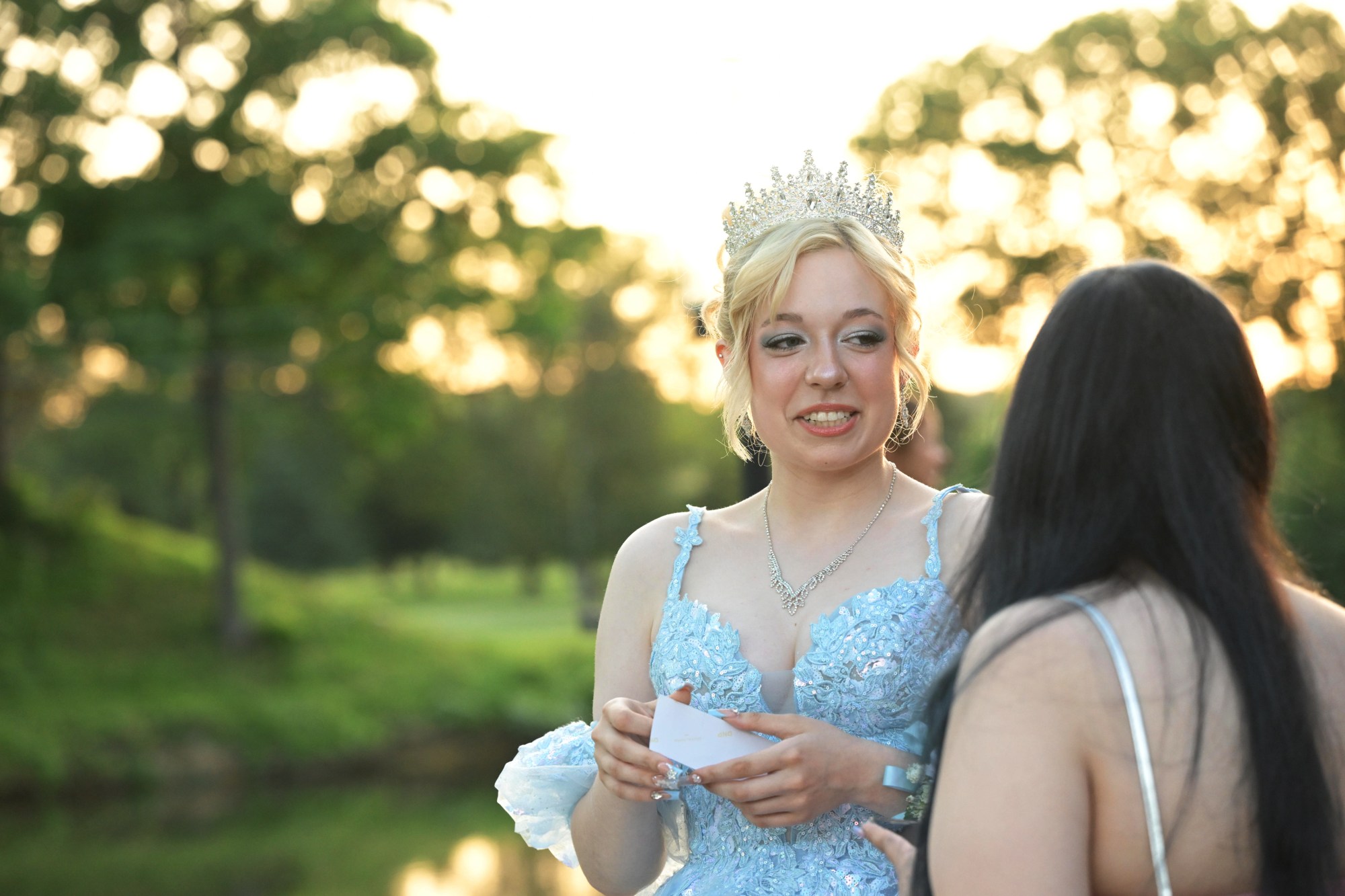 Executive Education Academy Charter School held its 2026 prom Friday, May 29, at The Club at Twin Lakes in North Whitehall Township. Students and their guests arrive to the big night. (Monica Cabrera/The Morning Call)