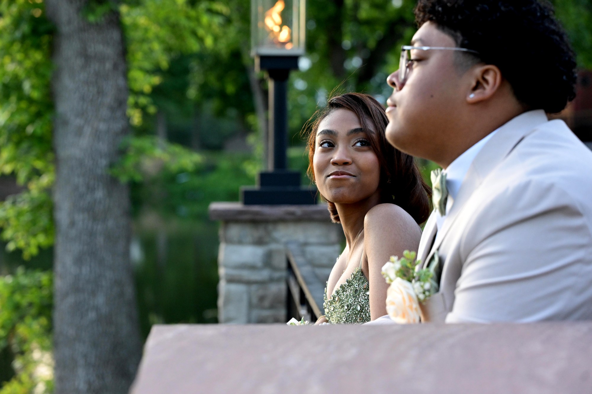 Executive Education Academy Charter School held its 2026 prom Friday, May 29, at The Club at Twin Lakes in North Whitehall Township. Students and their guests arrive to the big night. (Monica Cabrera/The Morning Call)
