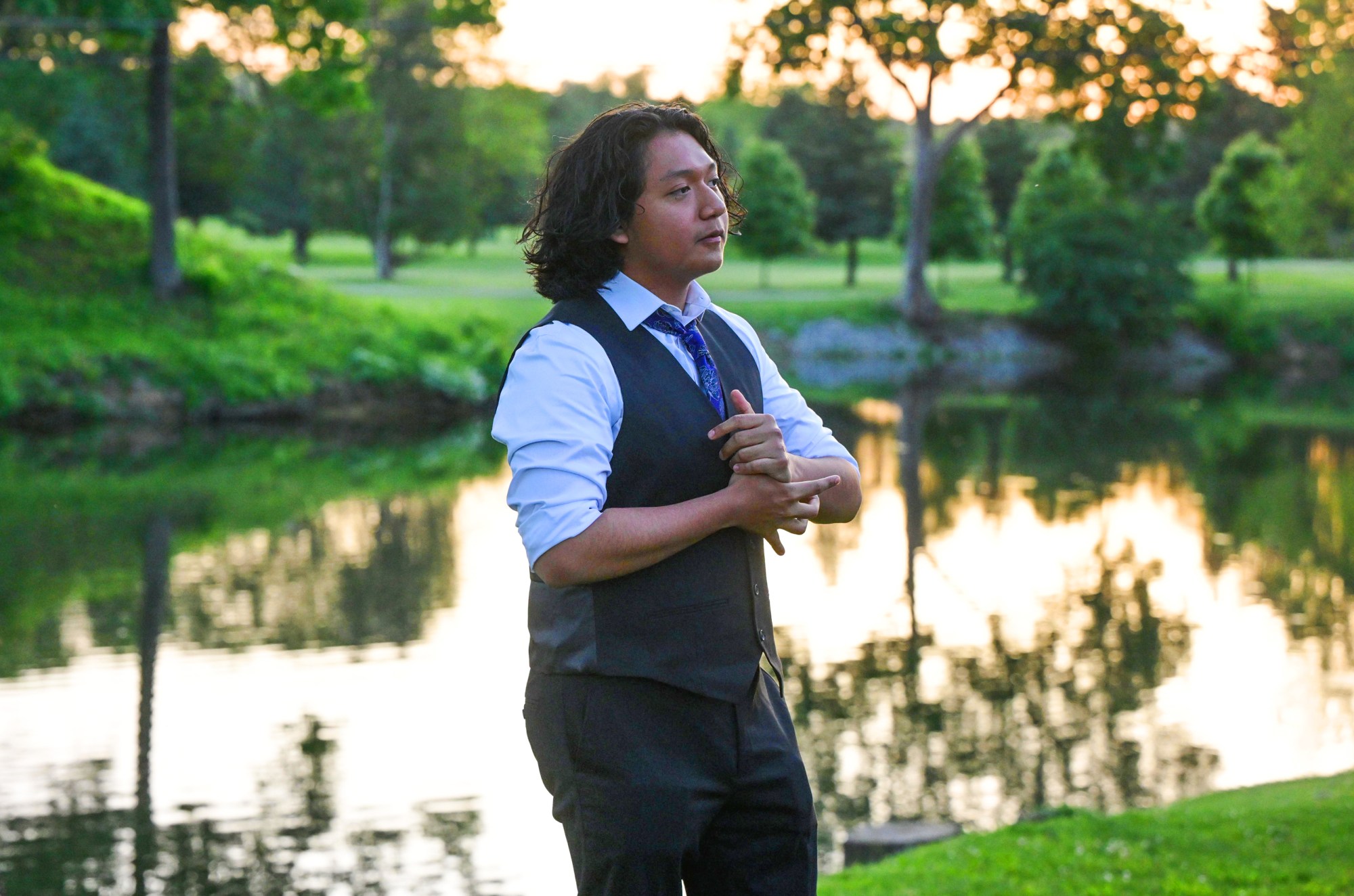 Executive Education Academy Charter School held its 2026 prom Friday, May 29, at The Club at Twin Lakes in North Whitehall Township. Students and their guests arrive to the big night. (Monica Cabrera/The Morning Call)