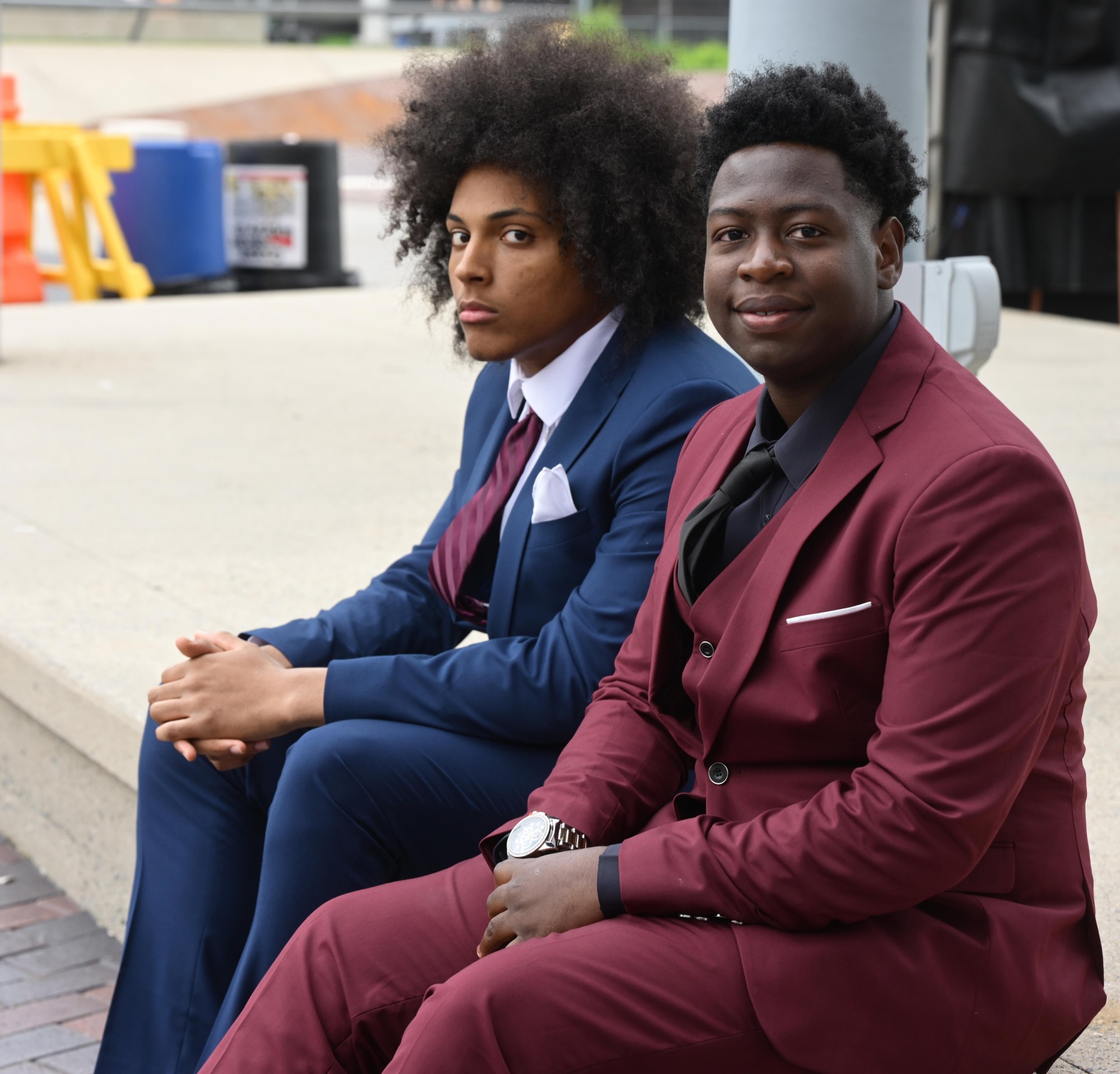 Freedom High School held its 2026 prom Friday, May 22, at SteelStacks in Bethlehem. Students and their guests arrive to the big night. (Monica Cabrera/The Morning Call)