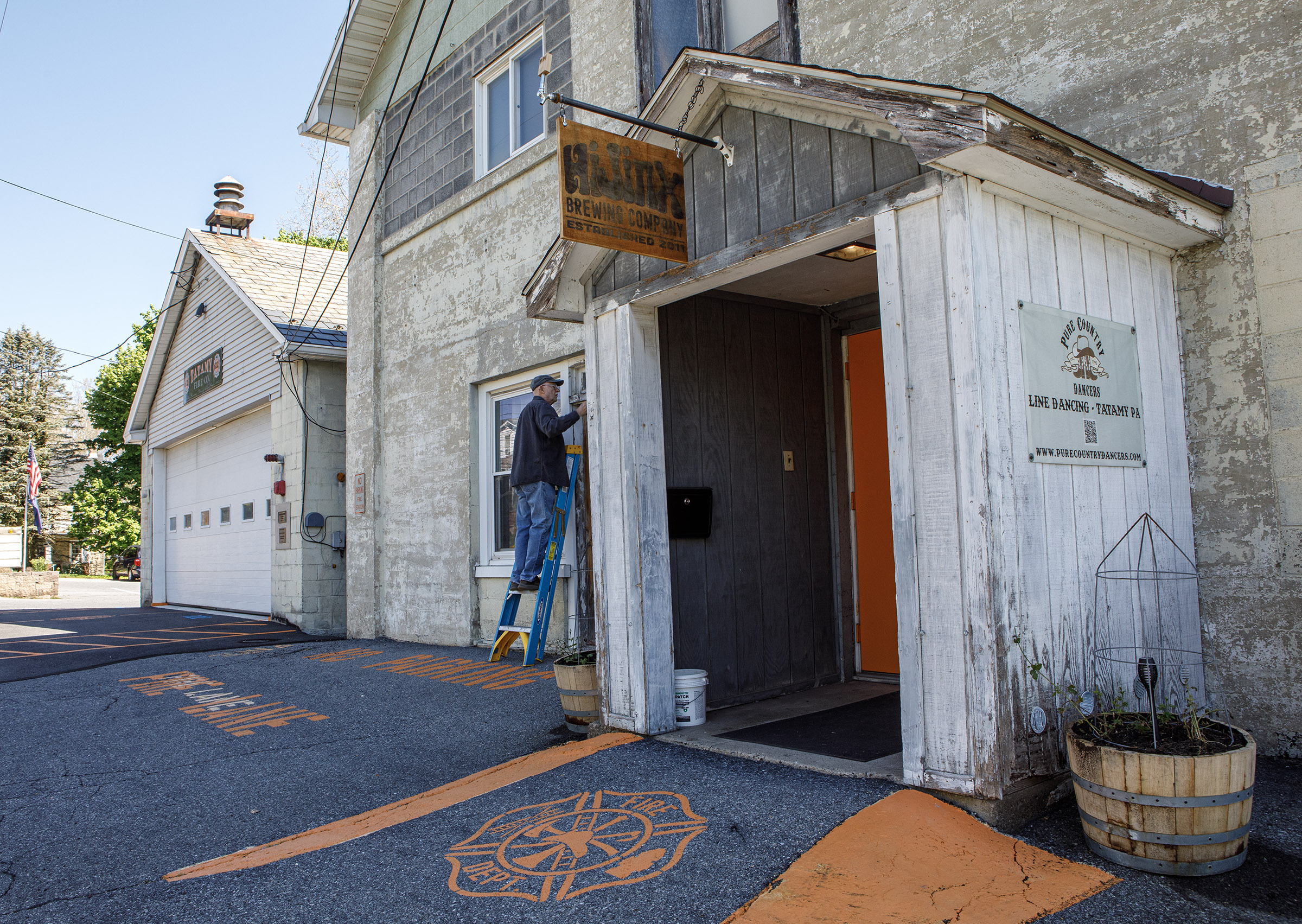Jeff Keck, father of Curt Keck, owner of HiJinx Brewing...
