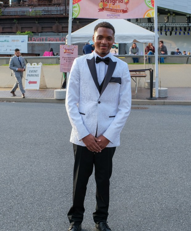 Liberty High School held its prom Friday, May 15, 2026, at SteelStacks in Bethlehem. Students and their guests arrive to the big night. (Sharon Merkel/Special to The Morning Call)
