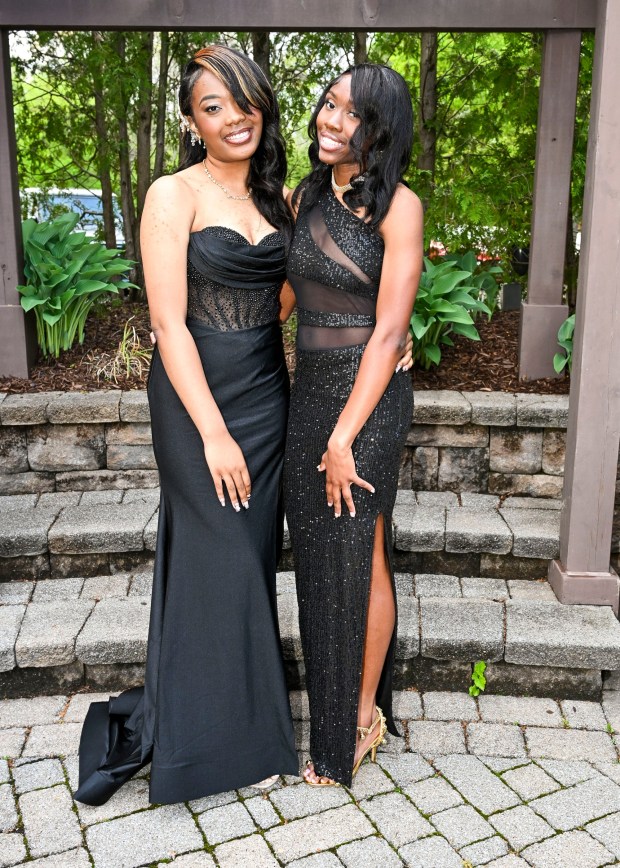 Lincoln Leadership Academy held its prom Thursday, April 30, 2026, at Blue Grillhouse in Bethlehem Township. Students and their guests arrive to the big night. (April Gamiz/The Morning Call)