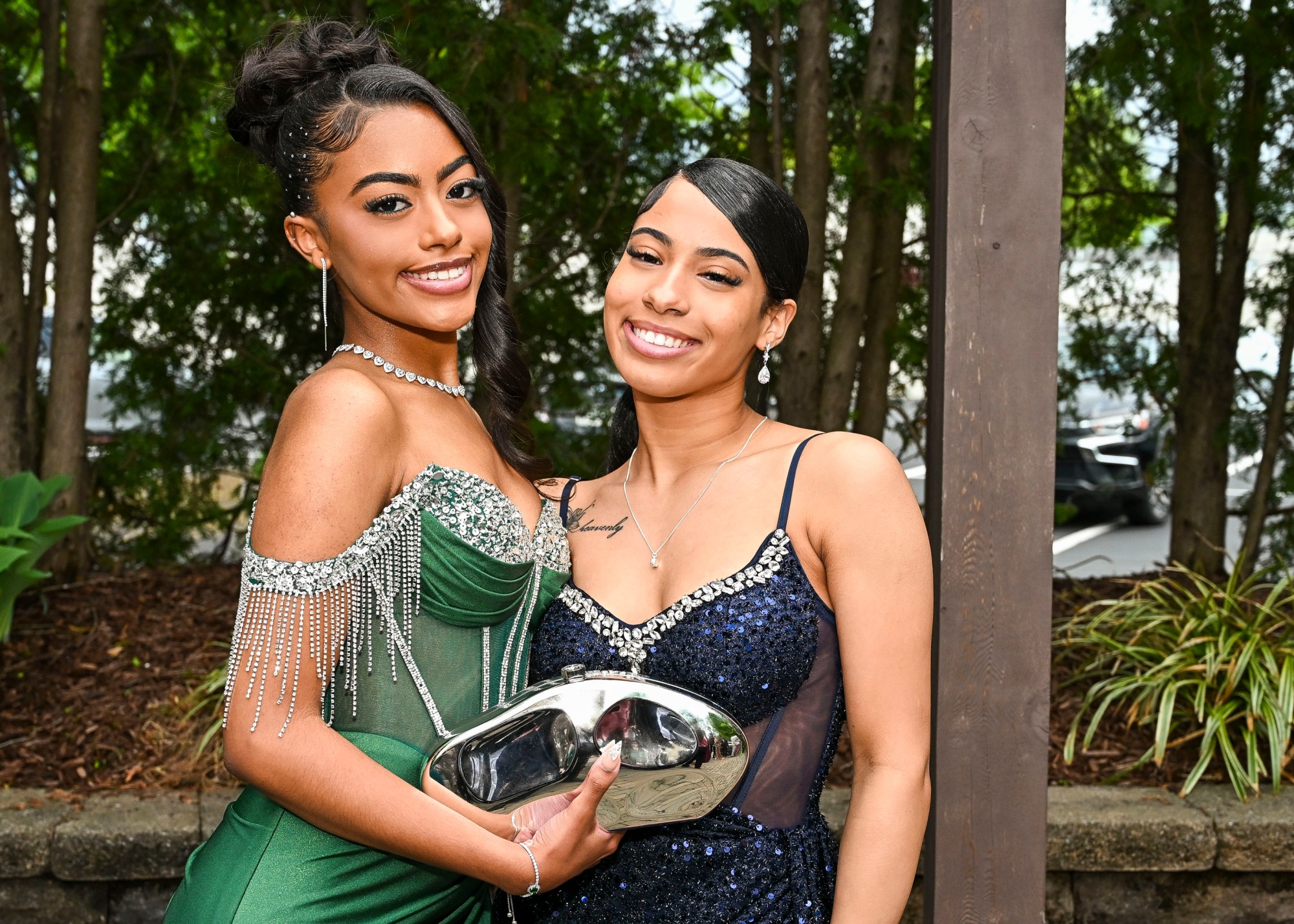 Lincoln Leadership Academy held its prom Thursday, April 30, 2026, at Blue Grillhouse in Bethlehem Township. Students and their guests arrive to the big night. (April Gamiz/The Morning Call)