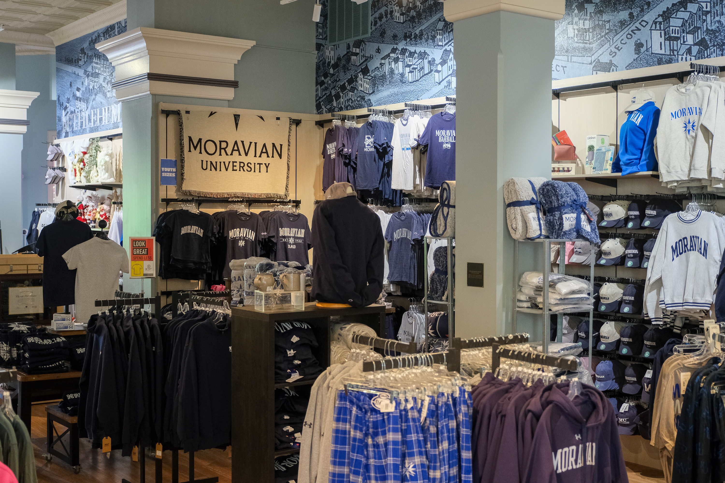 Moravian Book Shop inventory is seen May 13, 2026, in...
