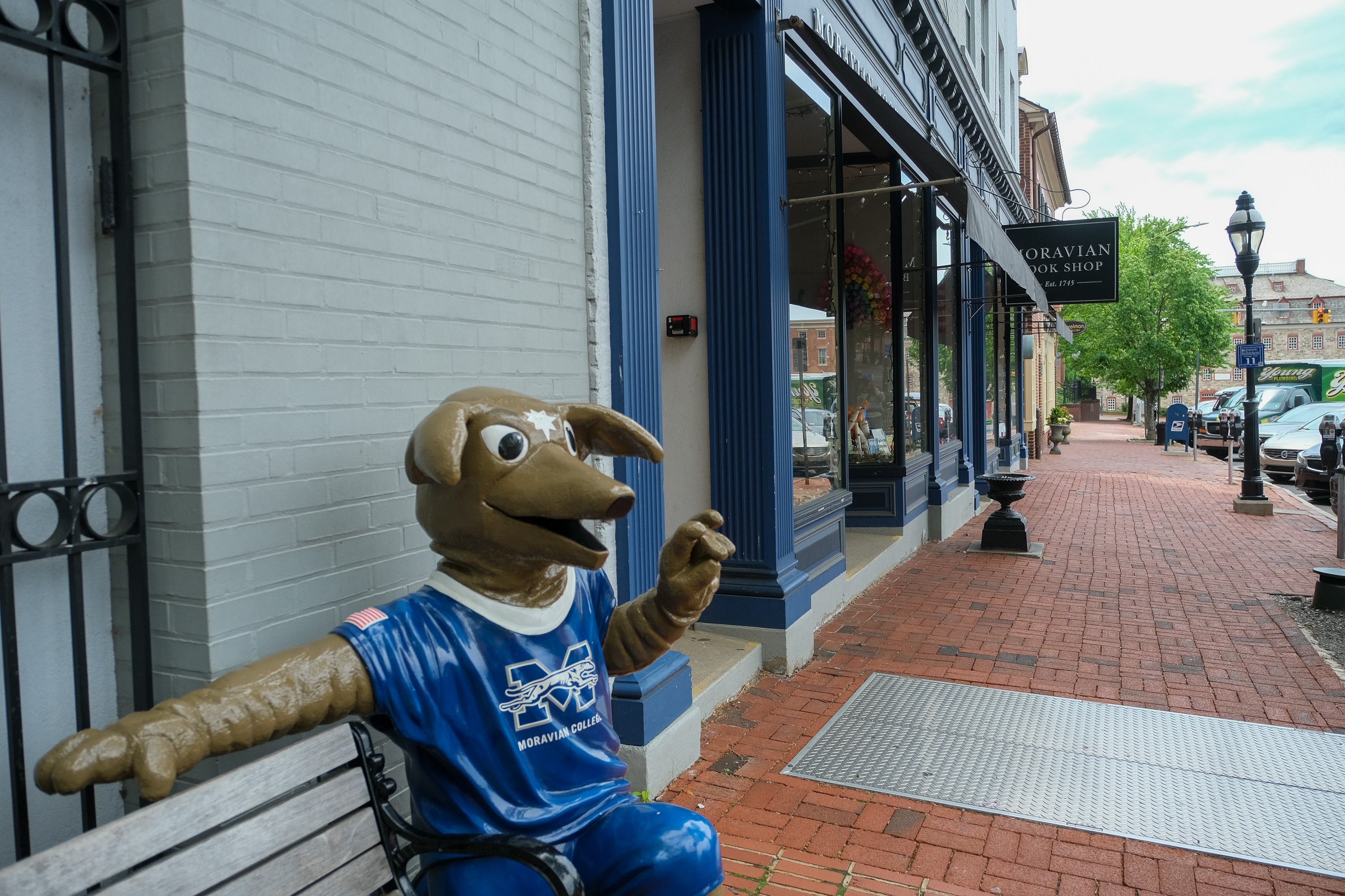 The Moravian Book Shop storefront is seen May 13, 2026,...