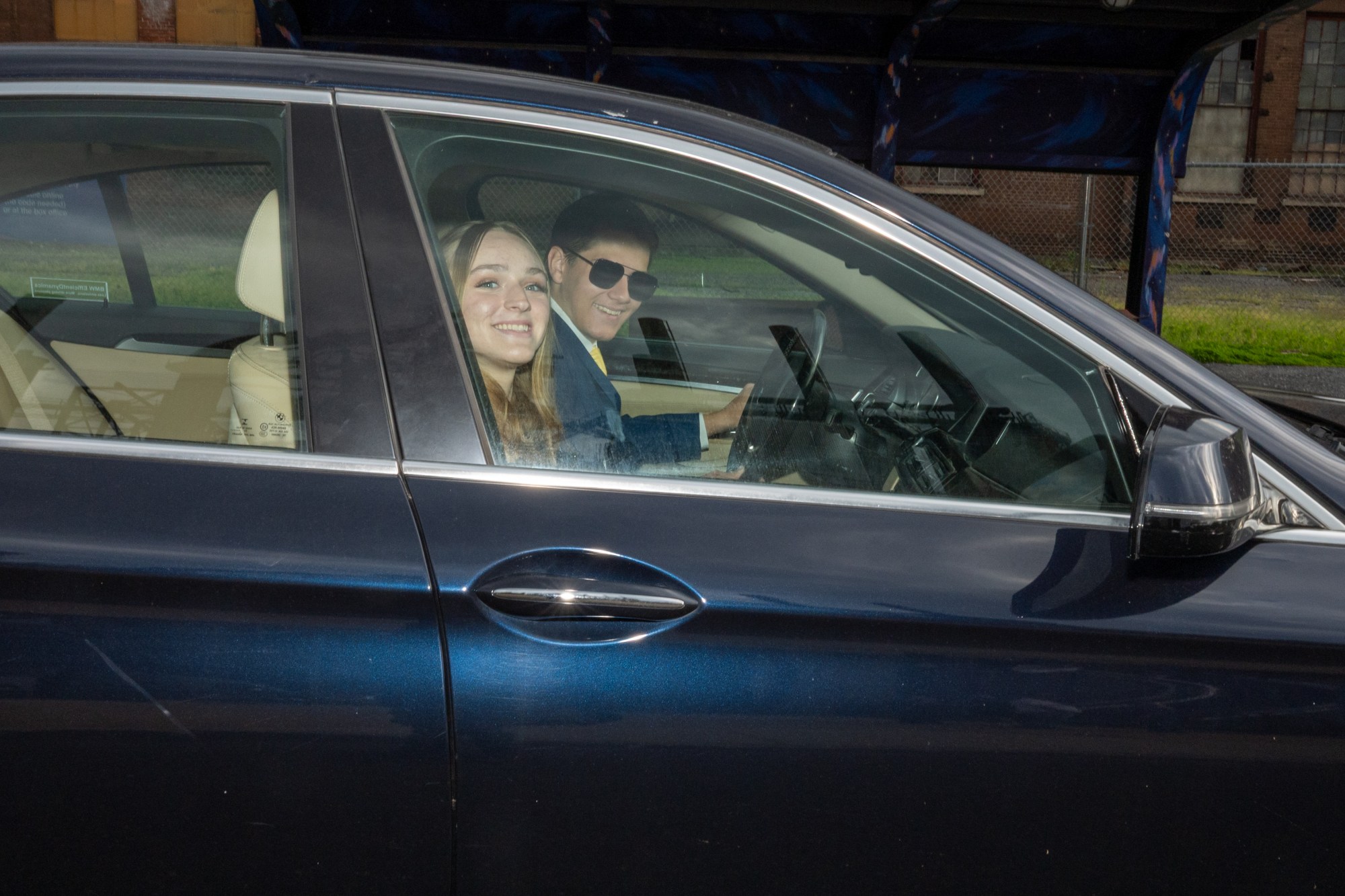 Nazareth Area High School held its prom on Friday, May 8, 2026, at SteelStacks in Bethlehem. Students and their guests arrive to the big night.(Jonathan Broady/Special to The Morning Call)