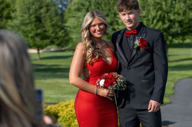 Northern Lehigh High School held its prom Saturday, May 16, 2026, at Northampton Country Club in Bethlehem Township. Students and their guests arrive to the big night.