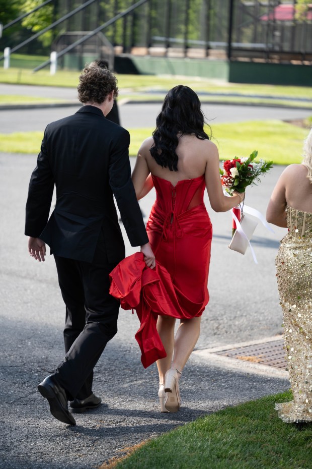 Northern Lehigh High School held its prom Saturday, May 16, 2026, at Northampton Country Club in Bethlehem Township. Students and their guests arrive to the big night.