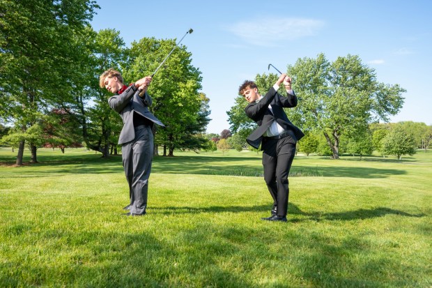 Northern Lehigh High School held its prom Saturday, May 16, 2026, at Northampton Country Club in Bethlehem Township. Students and their guests arrive to the big night.