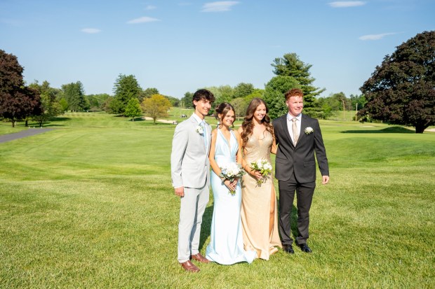 Northern Lehigh High School held its prom Saturday, May 16, 2026, at Northampton Country Club in Bethlehem Township. Students and their guests arrive to the big night.
