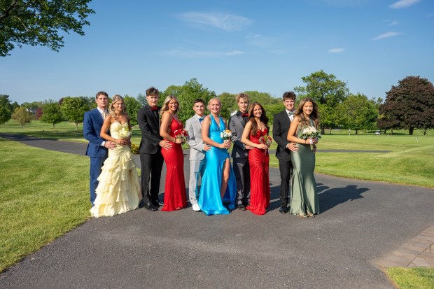 Northern Lehigh High School held its prom Saturday, May 16, 2026, at Northampton Country Club in Bethlehem Township. Students and their guests arrive to the big night.
