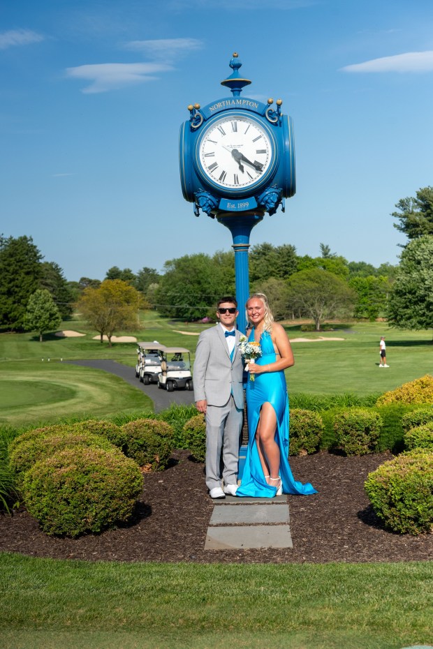 Northern Lehigh High School held its prom Saturday, May 16, 2026, at Northampton Country Club in Bethlehem Township. Students and their guests arrive to the big night.