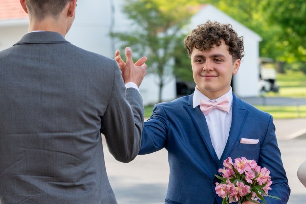 Northern Lehigh High School held its prom Saturday, May 16, 2026, at Northampton Country Club in Bethlehem Township. Students and their guests arrive to the big night.