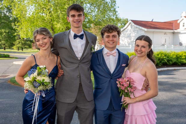 Northern Lehigh High School held its prom Saturday, May 16, 2026, at Northampton Country Club in Bethlehem Township. Students and their guests arrive to the big night.