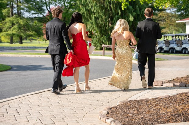 Northern Lehigh High School held its prom Saturday, May 16, 2026, at Northampton Country Club in Bethlehem Township. Students and their guests arrive to the big night.