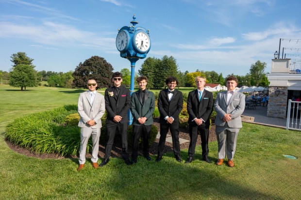 Northern Lehigh High School held its prom Saturday, May 16, 2026, at Northampton Country Club in Bethlehem Township. Students and their guests arrive to the big night.