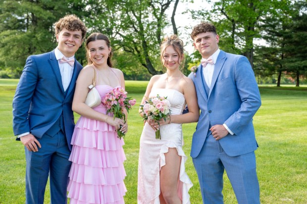 Northern Lehigh High School held its prom Saturday, May 16, 2026, at Northampton Country Club in Bethlehem Township. Students and their guests arrive to the big night.