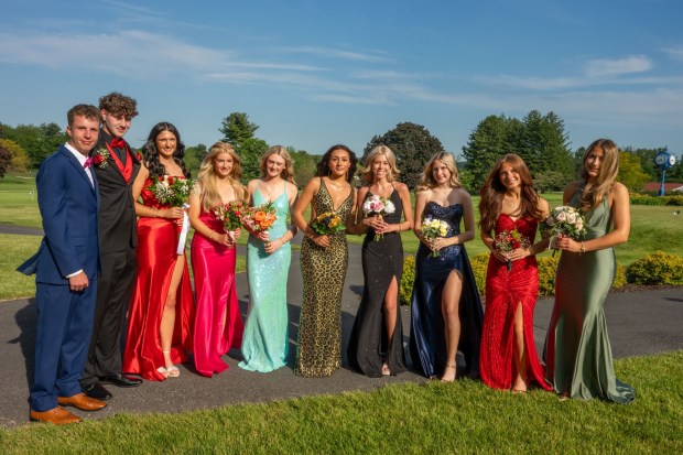 Northern Lehigh High School held its prom Saturday, May 16, 2026, at Northampton Country Club in Bethlehem Township. Students and their guests arrive to the big night.