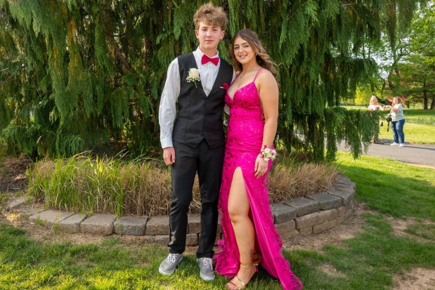 Northern Lehigh High School held its prom Saturday, May 16, 2026, at Northampton Country Club in Bethlehem Township. Students and their guests arrive to the big night.