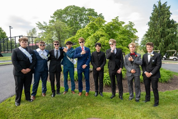 Northern Lehigh High School held its prom Saturday, May 16, 2026, at Northampton Country Club in Bethlehem Township. Students and their guests arrive to the big night.