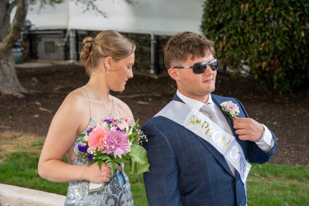 Northern Lehigh High School held its prom Saturday, May 16, 2026, at Northampton Country Club in Bethlehem Township. Students and their guests arrive to the big night.