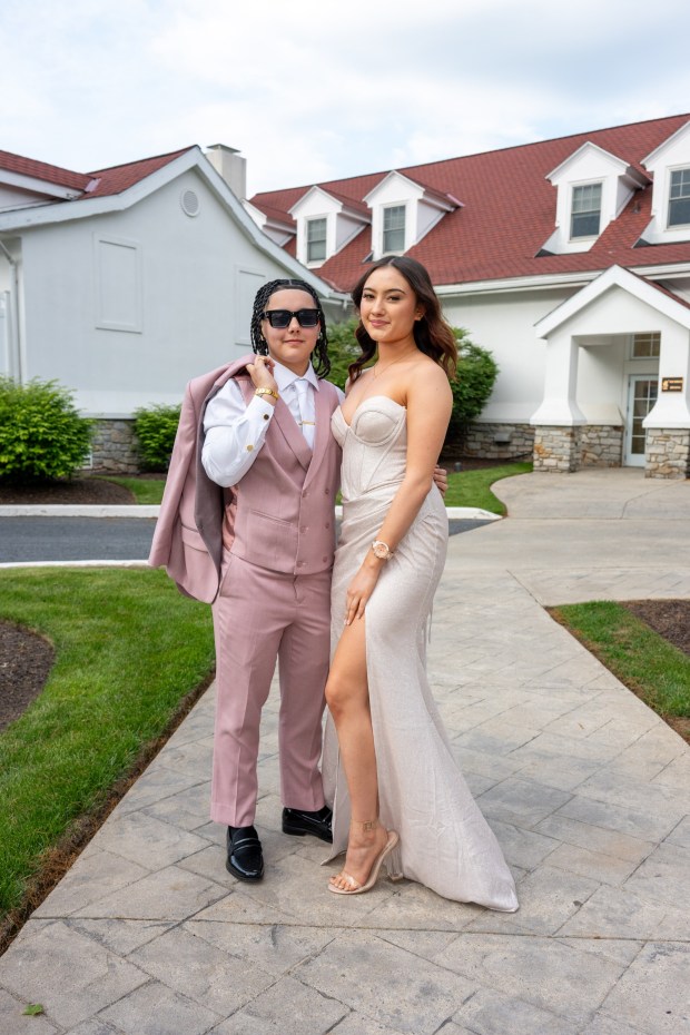 Northern Lehigh High School held its prom Saturday, May 16, 2026, at Northampton Country Club in Bethlehem Township. Students and their guests arrive to the big night.
