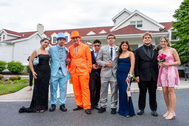 Northern Lehigh High School held its prom Saturday, May 16, 2026, at Northampton Country Club in Bethlehem Township. Students and their guests arrive to the big night.