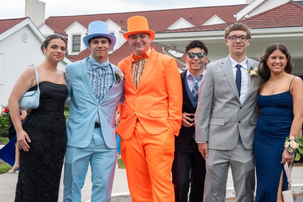Northern Lehigh High School held its prom Saturday, May 16, 2026, at Northampton Country Club in Bethlehem Township. Students and their guests arrive to the big night.