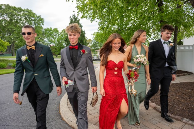 Northern Lehigh High School held its prom Saturday, May 16, 2026, at Northampton Country Club in Bethlehem Township. Students and their guests arrive to the big night.