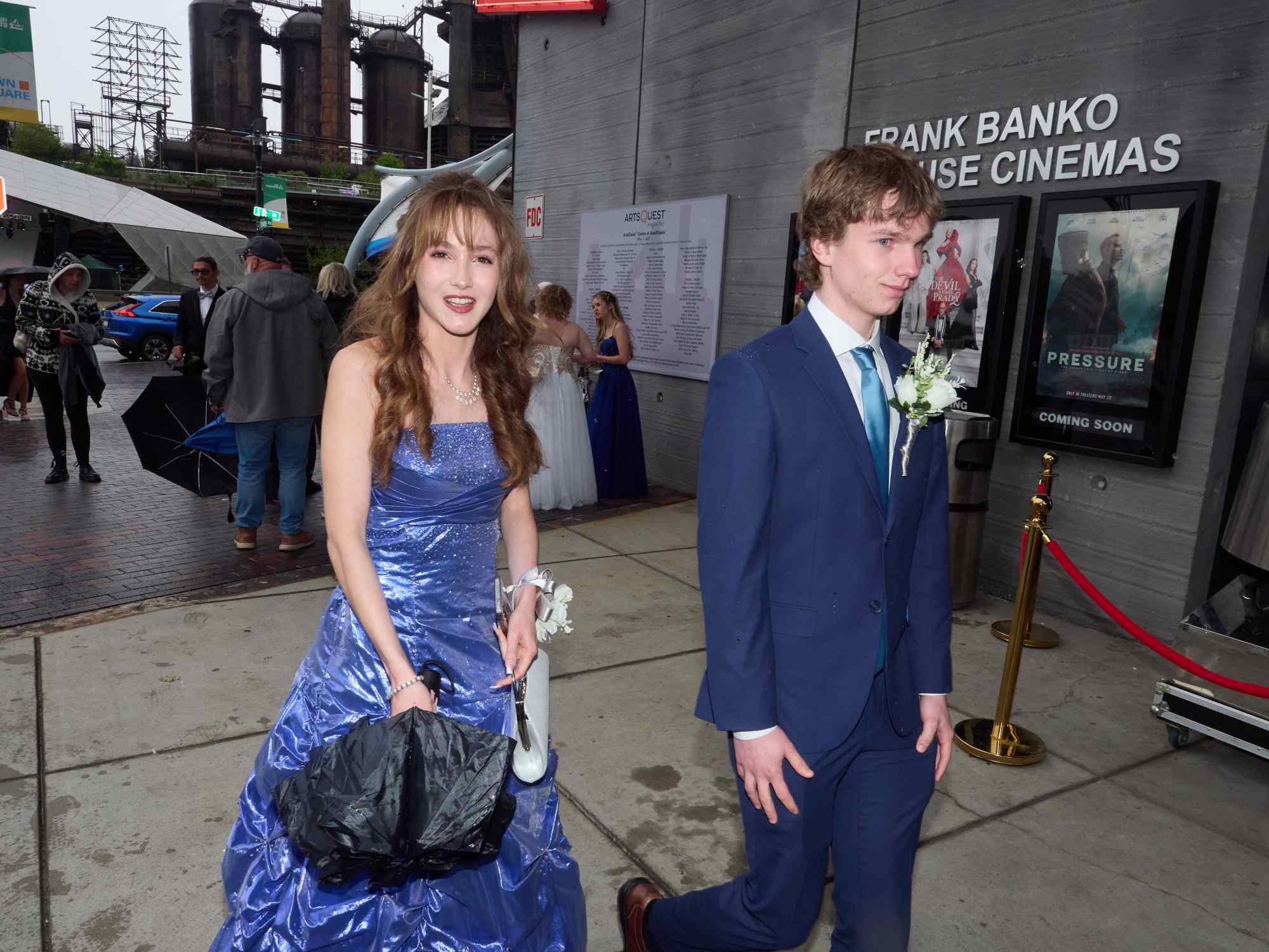 Northampton Area High School held its 2026 prom Saturday, May 23, at SteelStack in Bethlehem. Students and their guests arrive to the big night. (David Garrett/Special to The Morning Call)