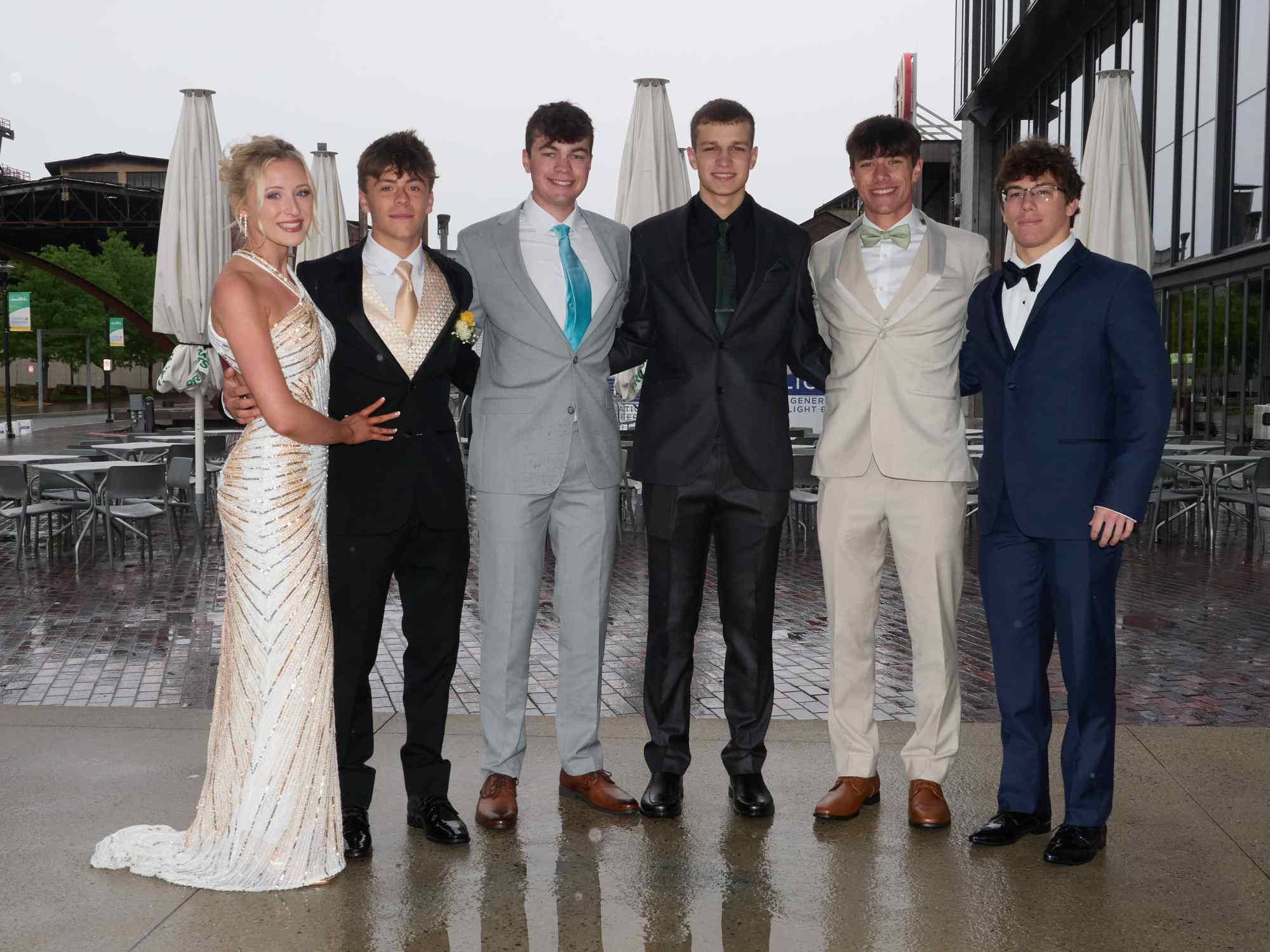 Northampton Area High School held its 2026 prom Saturday, May 23, at SteelStack in Bethlehem. Students and their guests arrive to the big night. (David Garrett/Special to The Morning Call)