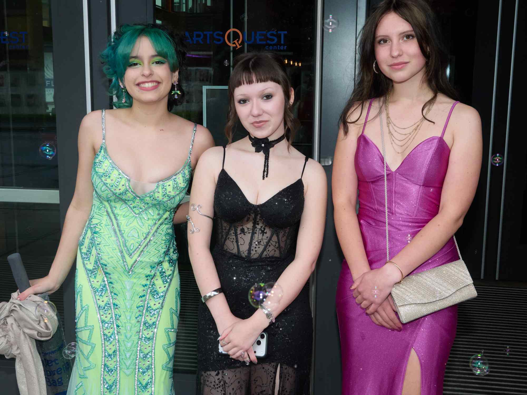 Northampton Area High School held its 2026 prom Saturday, May 23, at SteelStack in Bethlehem. Students and their guests arrive to the big night. (David Garrett/Special to The Morning Call)