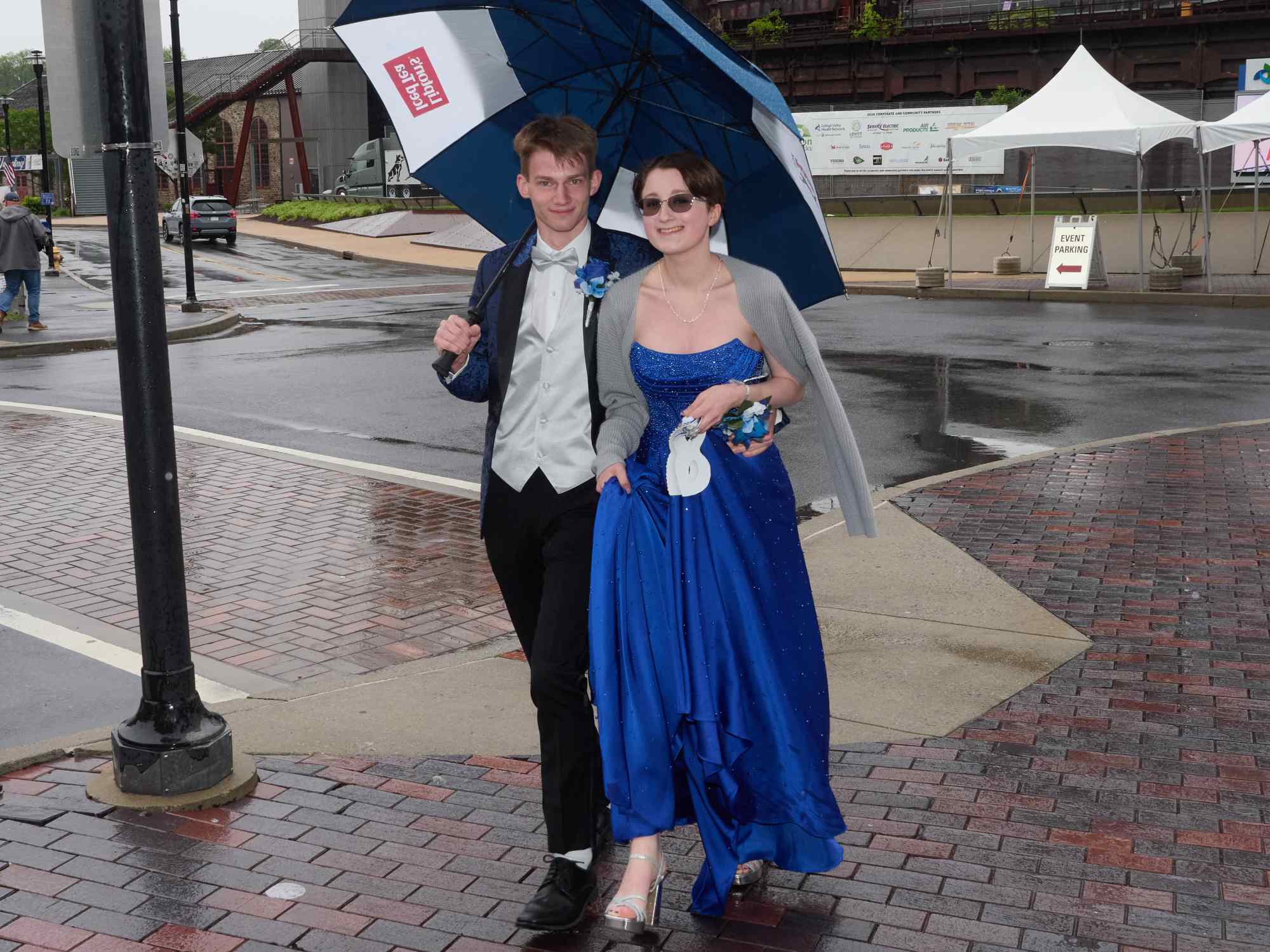 Northampton Area High School held its 2026 prom Saturday, May 23, at SteelStack in Bethlehem. Students and their guests arrive to the big night. (David Garrett/Special to The Morning Call)