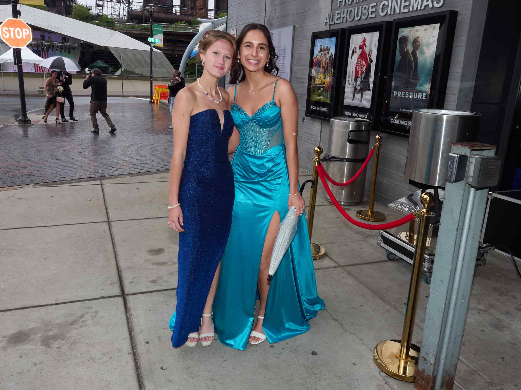 Northampton Area High School held its 2026 prom Saturday, May 23, at SteelStack in Bethlehem. Students and their guests arrive to the big night. (David Garrett/Special to The Morning Call)