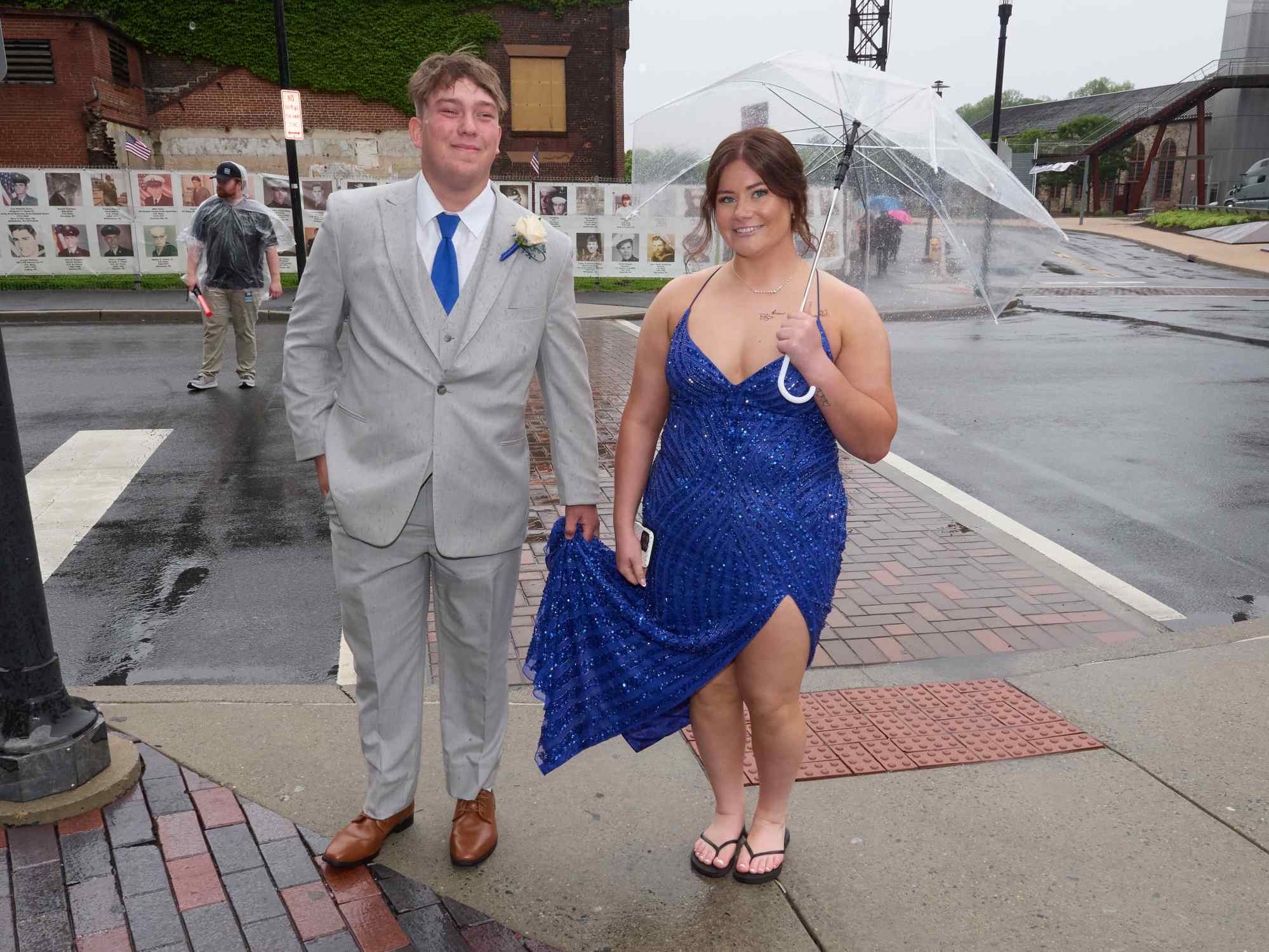 Northampton Area High School held its 2026 prom Saturday, May 23, at SteelStack in Bethlehem. Students and their guests arrive to the big night. (David Garrett/Special to The Morning Call)