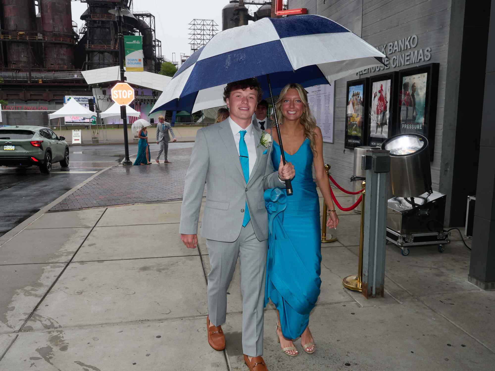 Northampton Area High School held its 2026 prom Saturday, May 23, at SteelStack in Bethlehem. Students and their guests arrive to the big night. (David Garrett/Special to The Morning Call)