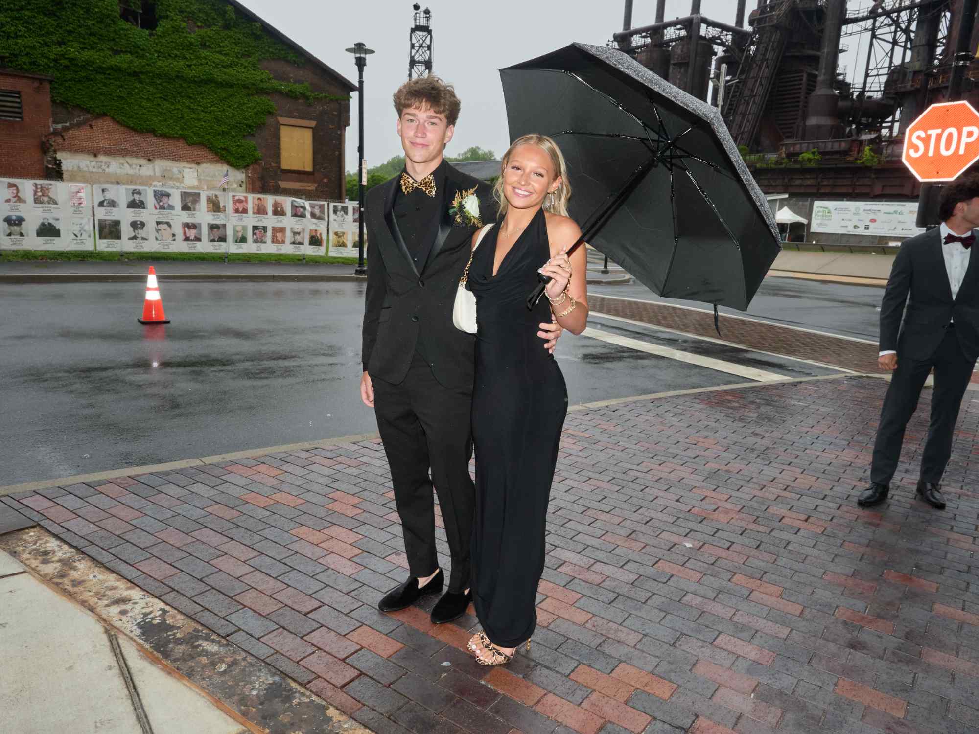Northampton Area High School held its 2026 prom Saturday, May 23, at SteelStack in Bethlehem. Students and their guests arrive to the big night. (David Garrett/Special to The Morning Call)