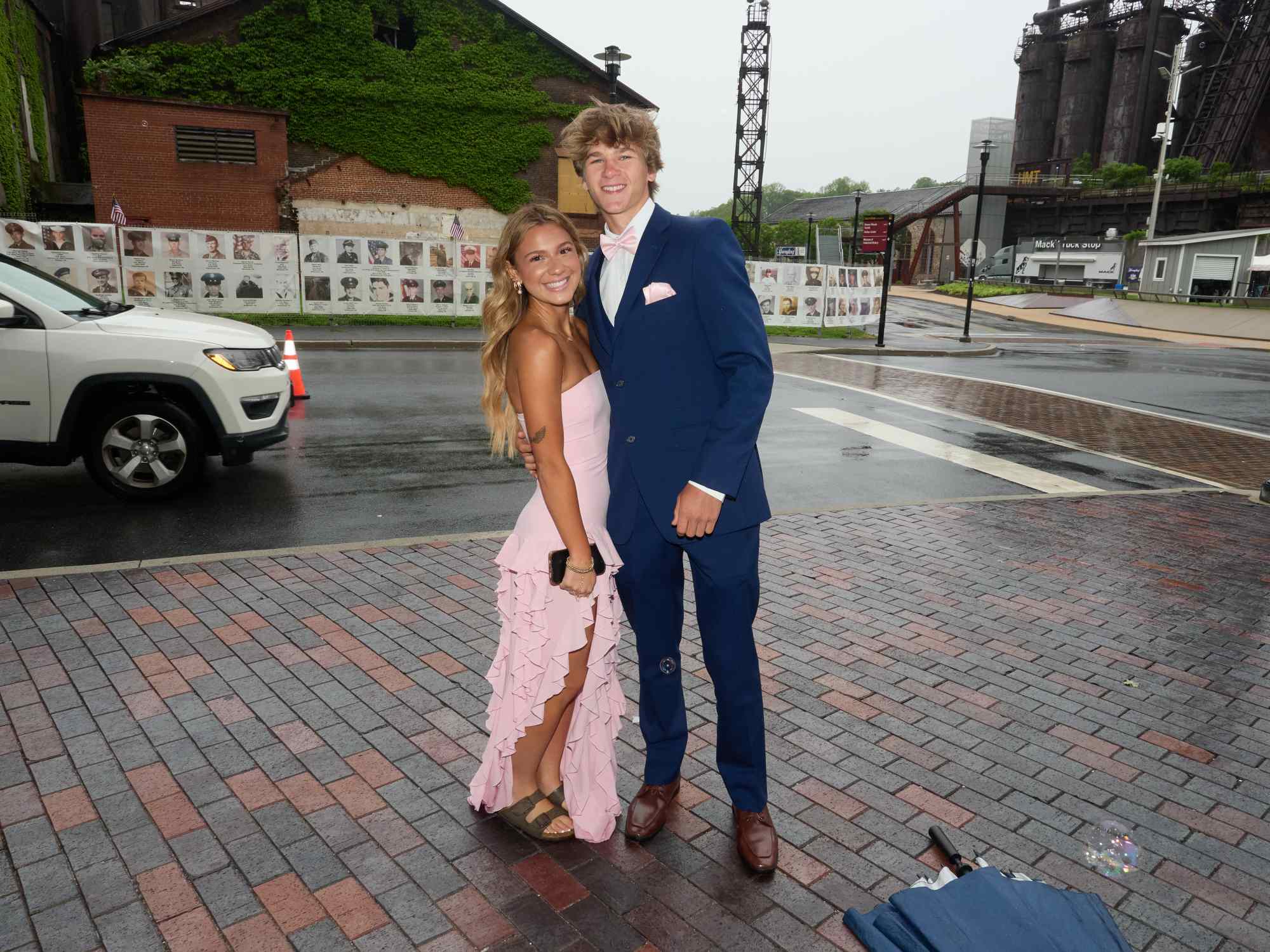 Northampton Area High School held its 2026 prom Saturday, May 23, at SteelStack in Bethlehem. Students and their guests arrive to the big night. (David Garrett/Special to The Morning Call)