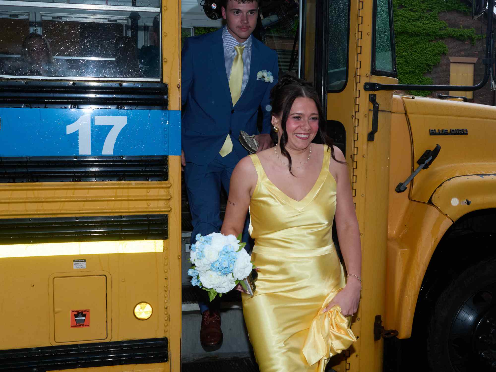 Northampton Area High School held its 2026 prom Saturday, May 23, at SteelStack in Bethlehem. Students and their guests arrive to the big night. (David Garrett/Special to The Morning Call)